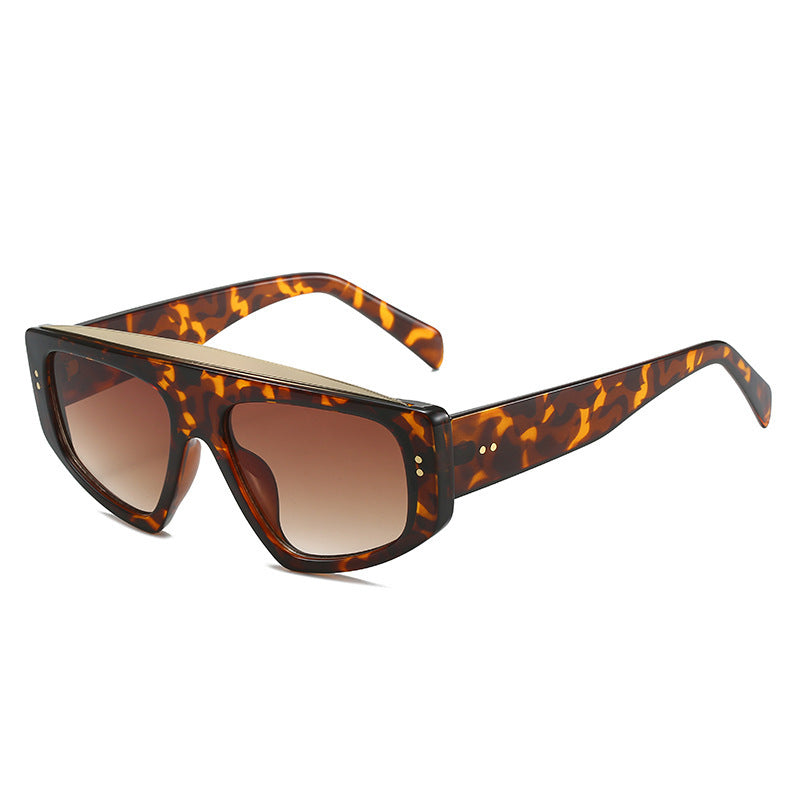 Wholesale PC Large Frame Simple Sunglasses